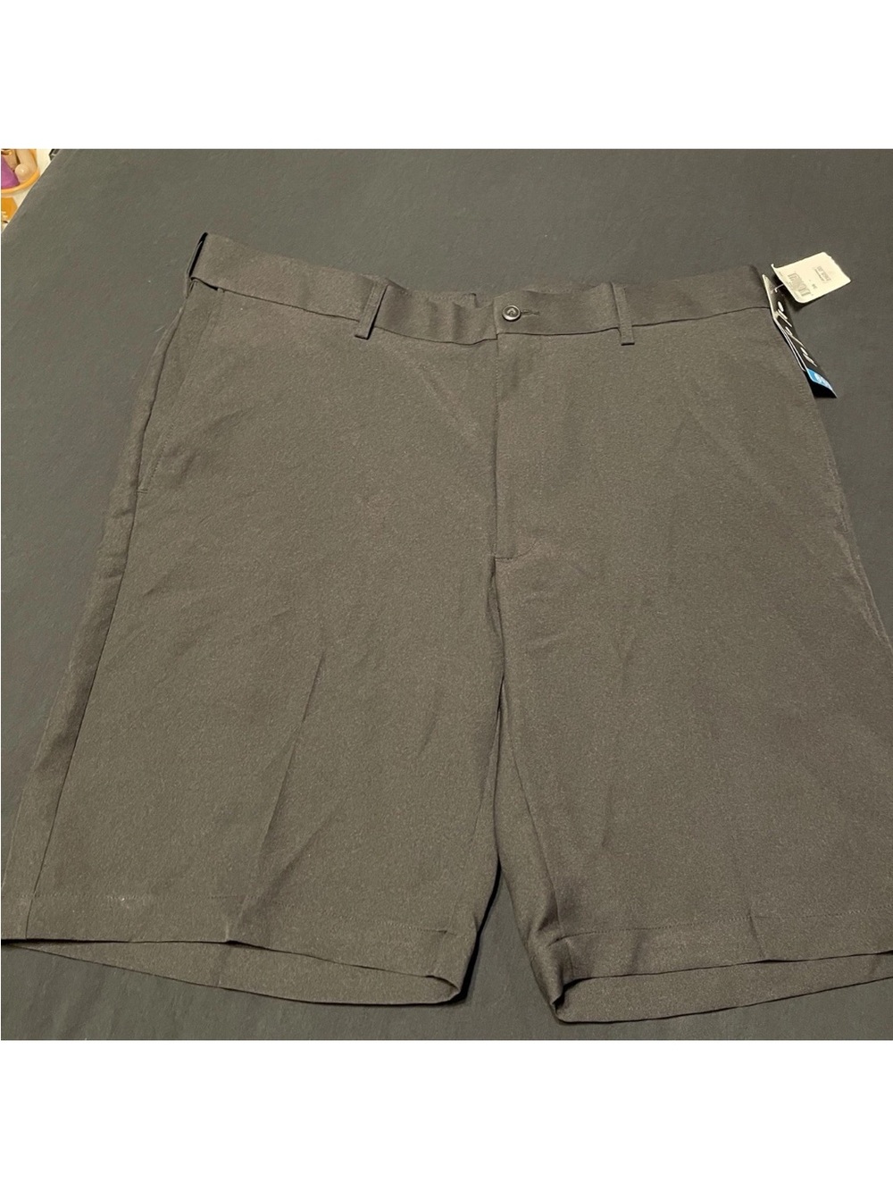 PGA Tour Golf Mens Black Shorts Size 36 Stretch Wicking Easy Care Caviar NWT
